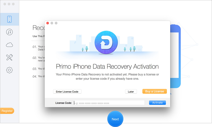 Primo iPhone Data Recovery Free Download