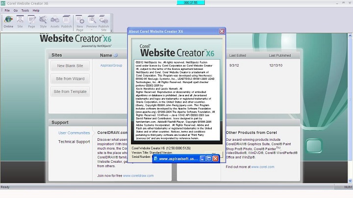 Corel Website Creator 15 Free Download