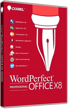 Corel WordPerfect Office X8 Pro Free Download