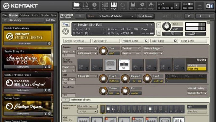 Download Native Instruments Kontakt 5.6.8 DMG For Mac OS