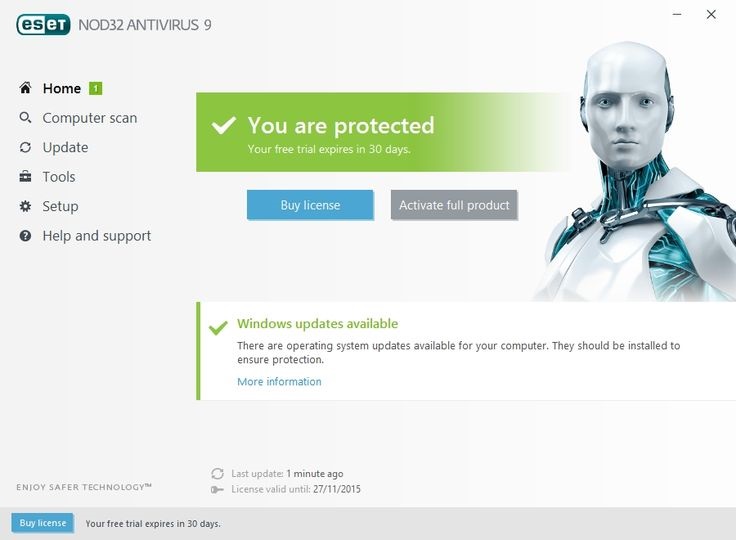 ESET NOD32 Antivirus 10 Free Download