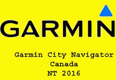 Garmin City Navigator Canada NT 2016 Free Download