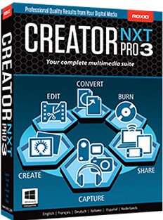 Roxio Creator NXT Pro 3 Free Download