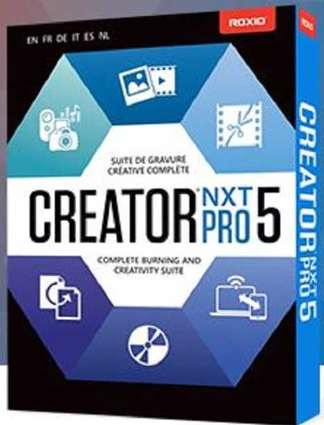 Roxio Creator NXT Pro 5 Free Download