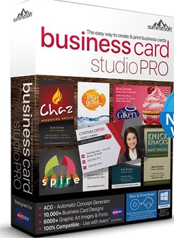 Summitsoft Business Card Studio Deluxe Free Download