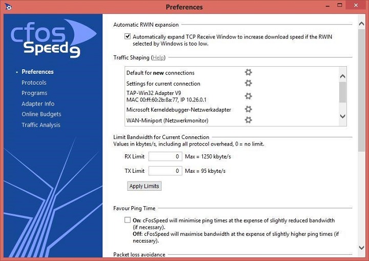 cFosSpeed v10.21 Free Download