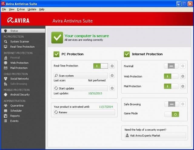 Avira Antivirus Pro 2017 Free Download