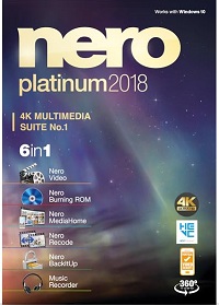 Nero 2018 Suite Free Download