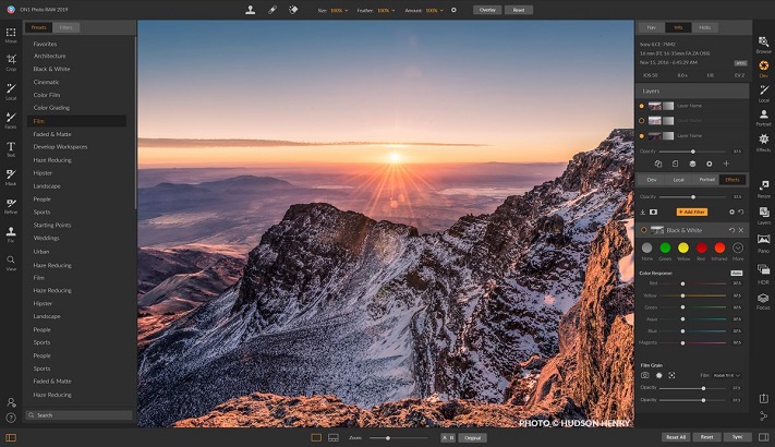 ON1 Photo RAW 2018 Free Download