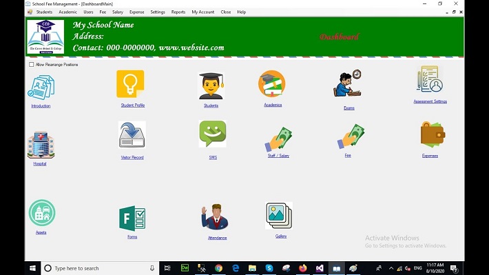 School Management Software Free Download
