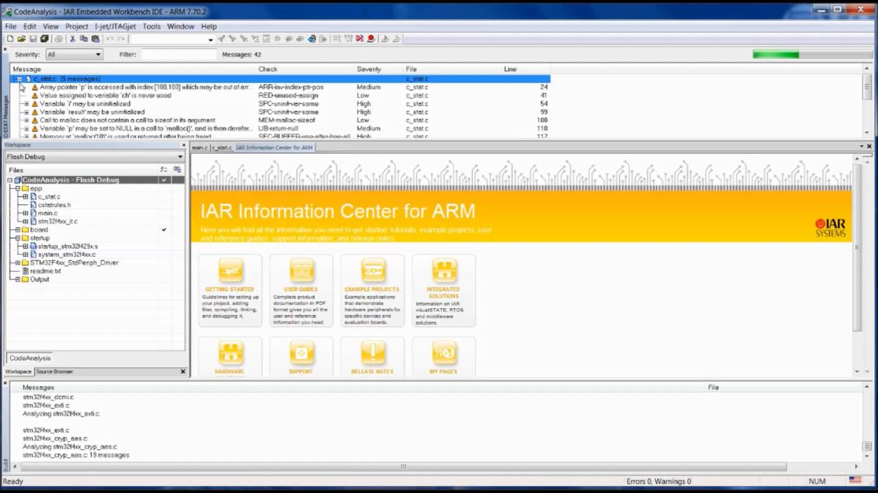 IAR Embedded Workbench for 8051 10.20.1 Free Download